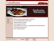 Tablet Screenshot of culturemoment.com
